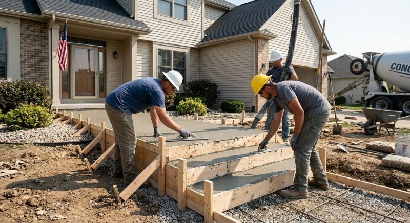 Concrete Installation in Easton, MD