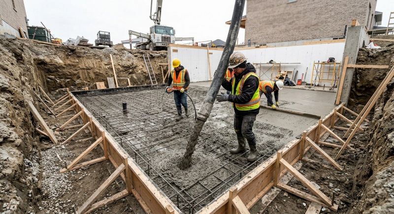 Basement Concrete Installation in Queenstown, MD