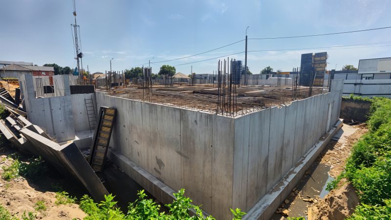 Commercial Slab Construction in Preston, MD