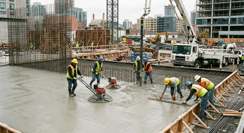 Commercial Slab Construction in Preston, MD