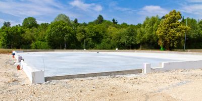Commercial Slab Installation in Cambridge, MD