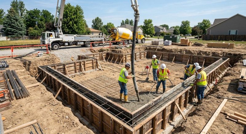 Foundation Construction in Shady Side, MD