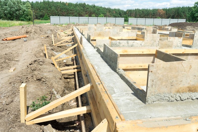 Foundation Footer Installation in Easton, MD
