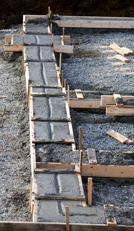 Foundation Footer Installation in Easton, MD