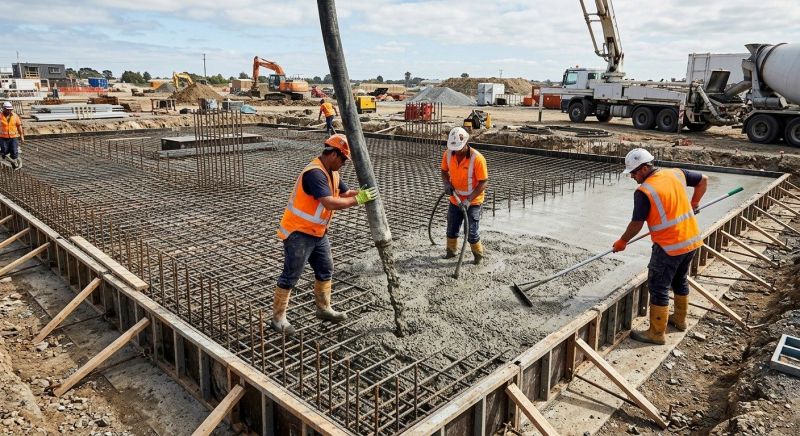Foundation Wall Pouring in Goldsboro, MD